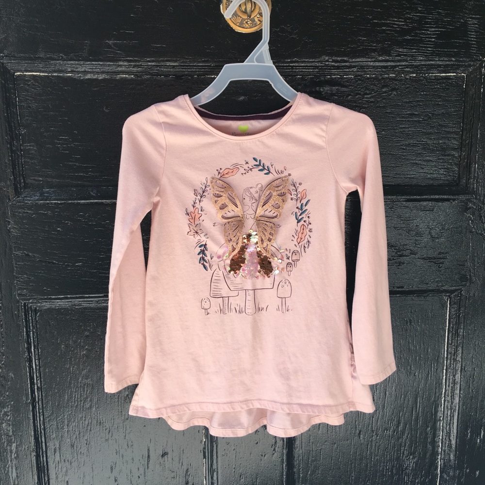 Long sleeve ruffled fairy shirt